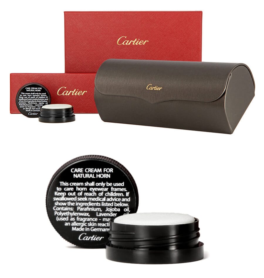 cartier buffalo horn cream