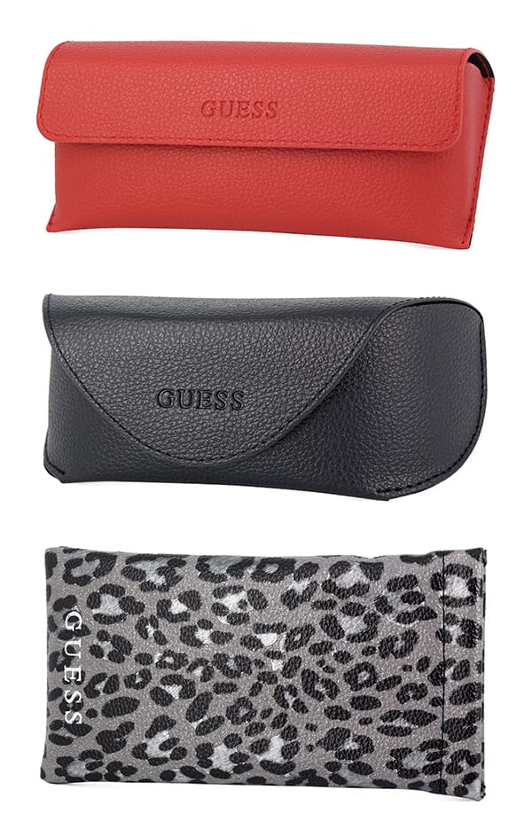 Guess shop sunglasses case