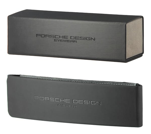 Porsche design 2024 glasses case